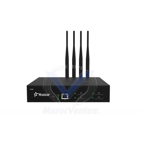 Passerelle VoIP 4G/LTE Reliez les PBX aux réseaux GSM ou 3G WCDMA ou 4G LTE TG400 LTE